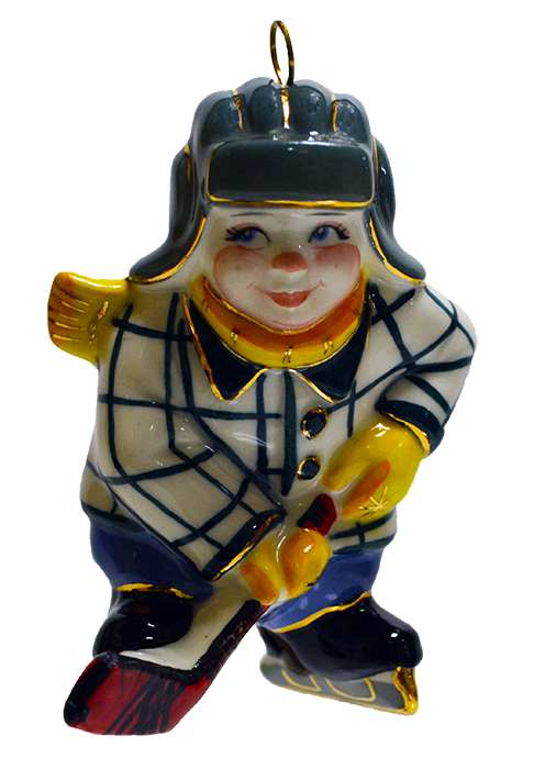 Мальчик хоккеист