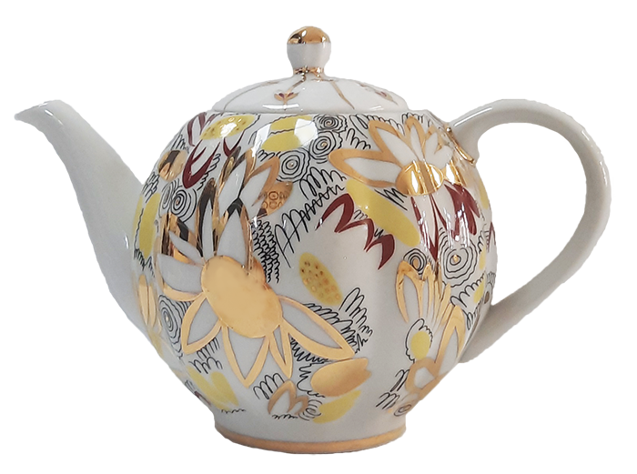 Чайник заварной Тюльпан "Золотые ромашки"