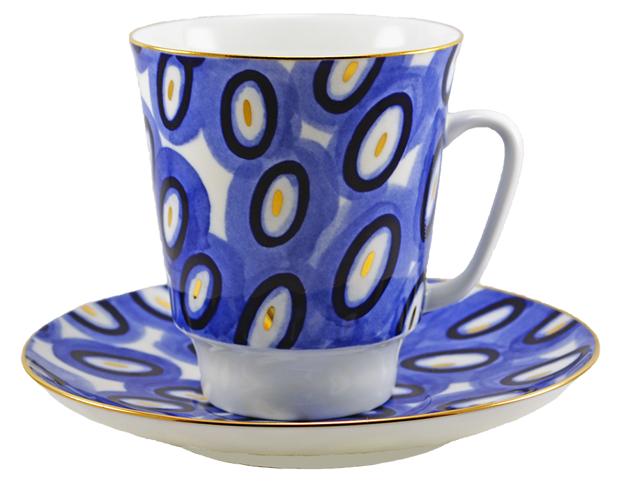 Чашка с блюдцем Майская "CHEER"