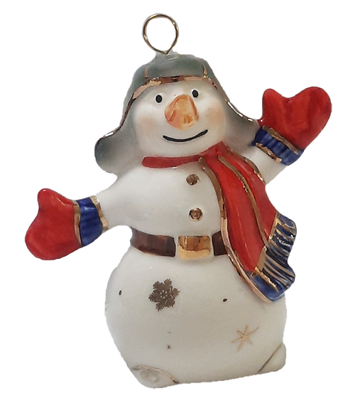 Снеговик в шапке