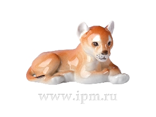 Скульптура "Львенок лежащий" м.р.