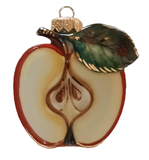 Яблоко красное