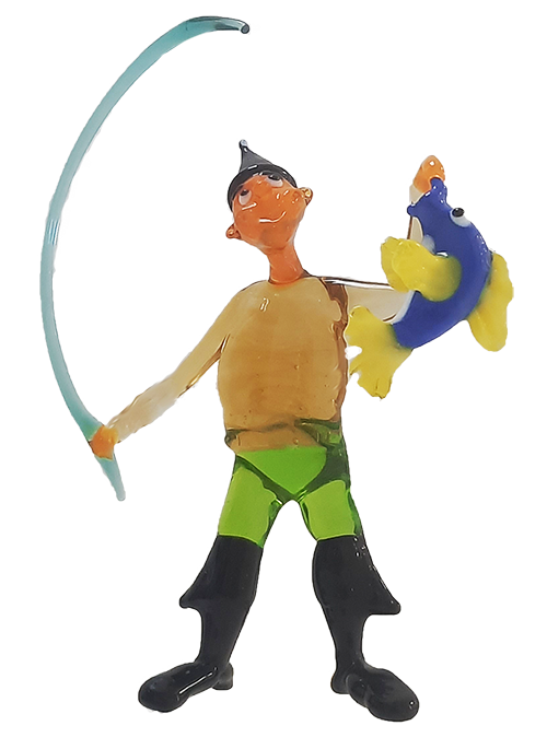 Рыбак стекло