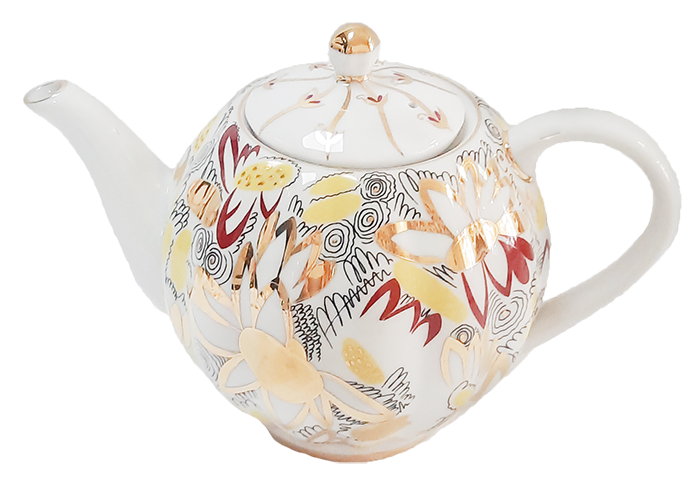 Чайник заварной Тюльпан "Золотые ромашки"