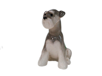 Скульптура Цвергшнауцер щенок "Молли"