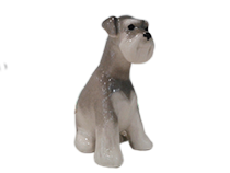 Скульптура Цвергшнауцер щенок "Молли"