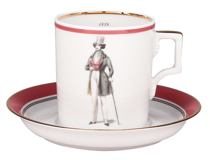 Подарочный набор чайный "Modes de Paris" 1838