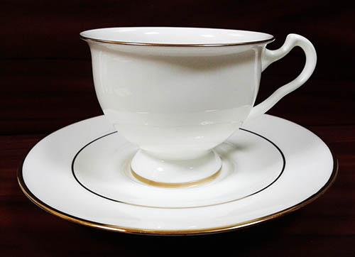 Чашка с блюдцем чайная  Айседора "Золотая лента"