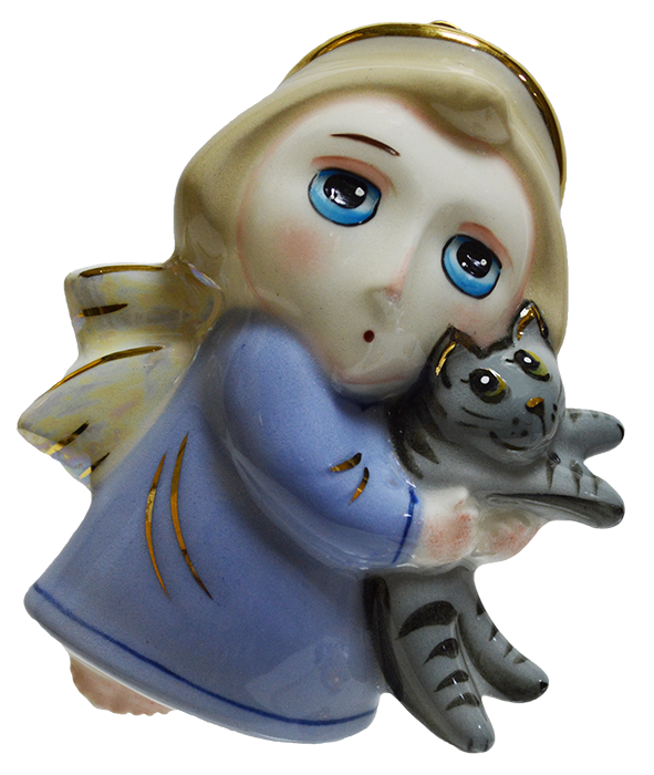 Ангел с котом
