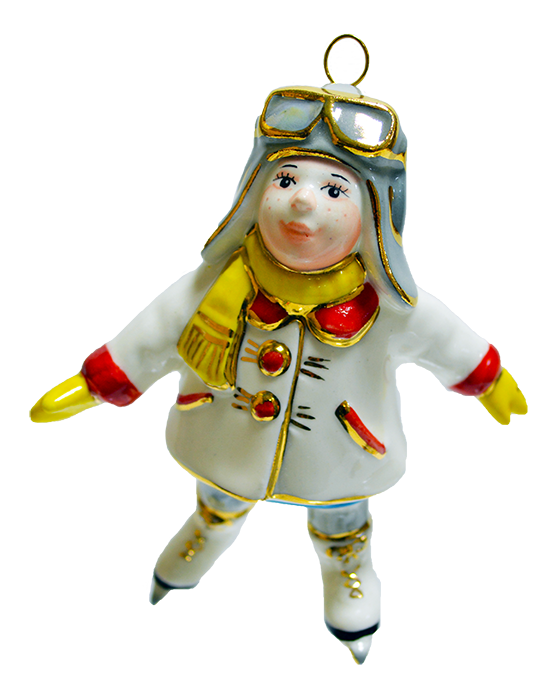 Девочка на коньках