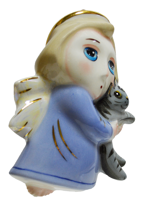 Ангел с котом