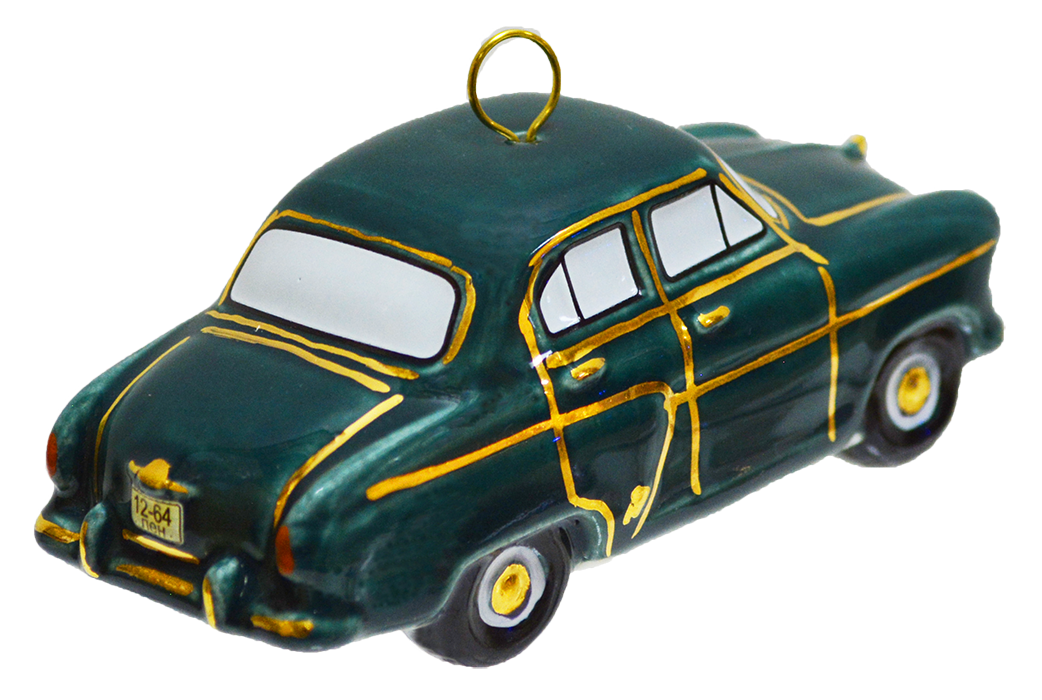 Волга 21 темно-зеленая