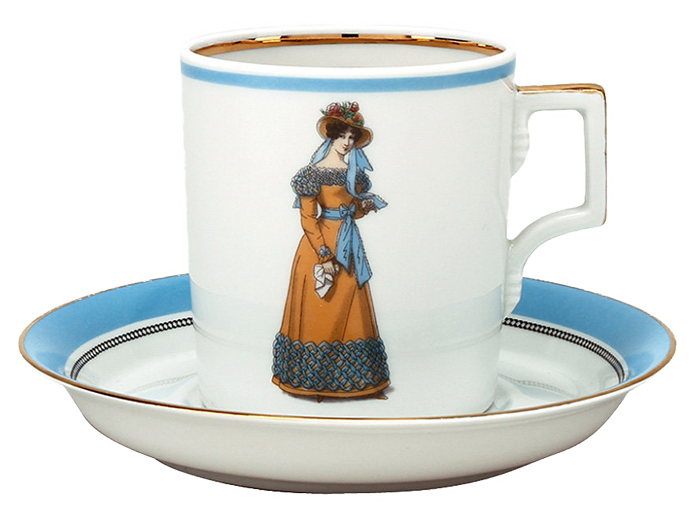 Подарочный набор чайный "Modes de Paris" 1823