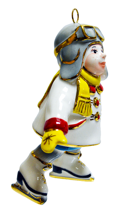 Девочка на коньках