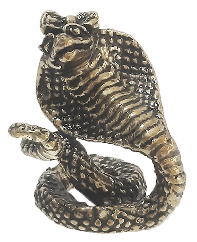 Статуэтка "Змея с бантом"