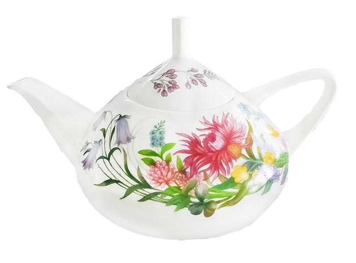Чайник заварочный Купольная "Полевые цветы"